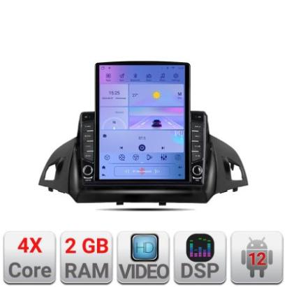 Navigatie Ford Kuga 2013-2017 K-362 ecran tip TESLA 9.7" cu Android Radio Bluetooth Internet GPS WIFI 2+32 DSP Quad C CarStore Technology
