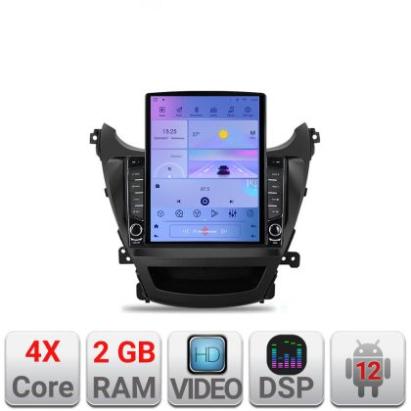Navigatie HHyundai Elantra 2013-2015 K-359 ecran tip TESLA 9.7" cu Android Radio Bluetooth Internet GPS WIFI 2+32 DSP Q CarStore Technology