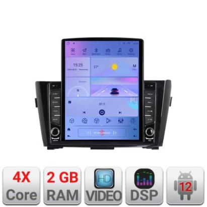 Navigatie Nissan Qashqai/X-Trail 2013- K-353 ecran tip TESLA 9.7" cu Android Radio Bluetooth Internet GPS WIFI 2+32 DS CarStore Technology