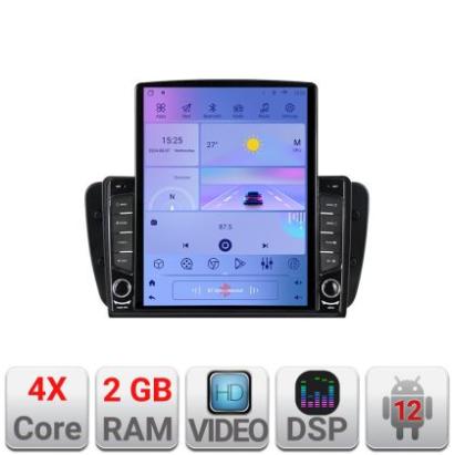 Navigatie Seat Ibiza 2008-2014 K-246 ecran tip TESLA 9.7" cu Android Radio Bluetooth Internet GPS WIFI 2+32 DSP Quad C CarStore Technology