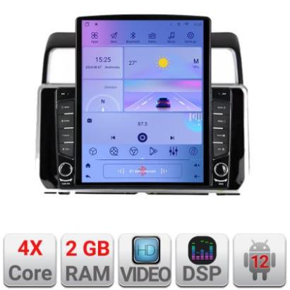 Navigatie Toyota Prado J150 2018- K-1065 ecran tip TESLA 9.7" cu Android Radio Bluetooth Internet GPS WIFI 2+32 DSP Qu CarStore Technology