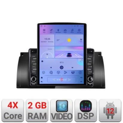 Navigatie BMW E39 si E53 K-082 ecran tip TESLA 9.7" cu Android Radio Bluetooth Internet GPS WIFI 2+32 DSP Quad Core CarStore Technology