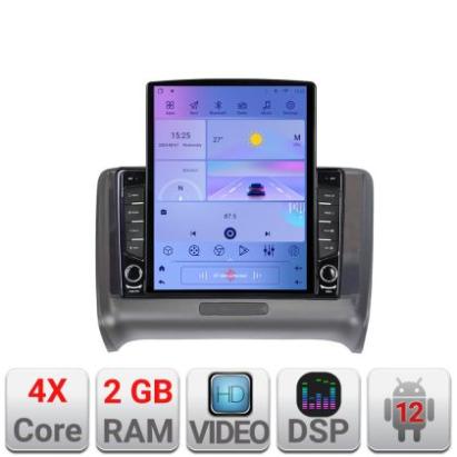 Navigatie Audi TT 2004-2011 K-078 ecran tip TESLA 9.7" cu Android Radio Bluetooth Internet GPS WIFI 2+32 DSP Quad Core CarStore Technology