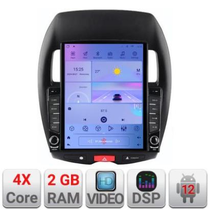 Navigatie MITSUBISHI ASX 2013-2017 K-026 ecran tip TESLA 9.7" cu Android Radio Bluetooth Internet GPS WIFI 2+32 DSP Qu CarStore Technology