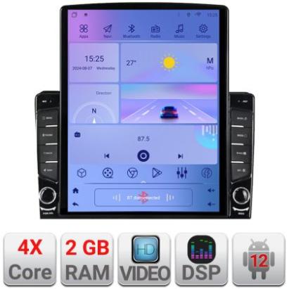 Navigatie Eclipse Cross 2019- K-eclipse ecran tip TESLA 9.7" cu Android Radio Bluetooth Internet GPS WIFI 2+32 DSP Qua CarStore Technology