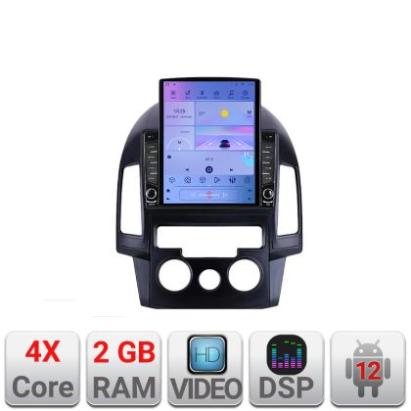 Navigatie HHyundai I30 2009-2012 clima manuala K-i30ac ecran tip TESLA 9.7" cu Android Radio Bluetooth Internet GPS WIF CarStore Technology