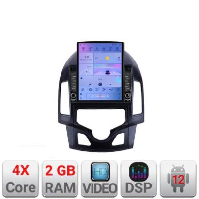 Navigatie HHyundai I30 2009-2012 clima automata K-i30automatic ecran tip TESLA 9.7" cu Android Radio Bluetooth Internet CarStore Technology