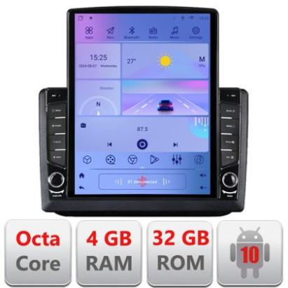 Navigatie Skoda Fabia 2 2009-2014 Android radio gps internet Octa Core 4+64 LTE Kit-fabia2+EDT-E710 CarStore Technology