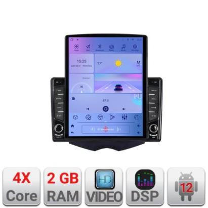 Navigatie HHyundai Veloster ecran tip TESLA 9.7" cu Android Radio Bluetooth Internet GPS WIFI 2+32 DSP Quad Core CarStore Technology