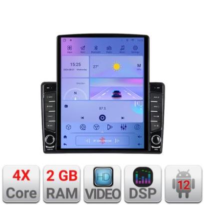 Navigatie Fiat Tipo 2015-2021 K-TIPO ecran tip TESLA 9.7" cu Android Radio Bluetooth Internet GPS WIFI 2+32 DSP Quad C CarStore Technology
