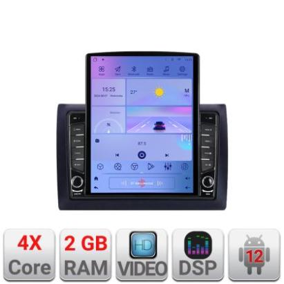 Navigatie Fiat Stilo K-STILO ecran tip TESLA 9.7" cu Android Radio Bluetooth Internet GPS WIFI 2+32 DSP Quad Core CarStore Technology