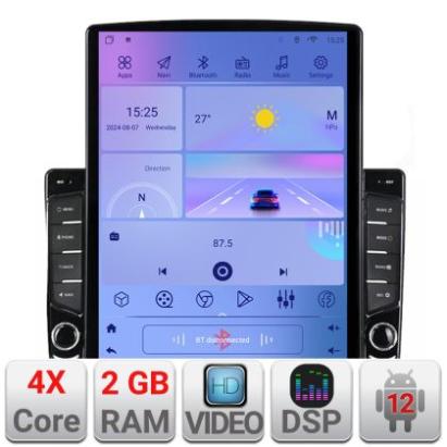 Navigatie Skoda Kodiaq K-kodiaq ecran tip TESLA 9.7" cu Android Radio Bluetooth Internet GPS WIFI 2+32 DSP Quad Core CarStore Technology