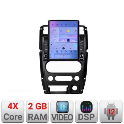 Navigatie Jimny 2007-2016 K-Jimny07 ecran tip TESLA 9.7" cu Android Radio Bluetooth Internet GPS WIFI 2+32 DSP Quad Co CarStore Technology