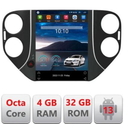 Navigatie tip Tesla VW Tiguan 2007-2012 radio gps internet 8Core 4G carplay android auto 4+32 kit-tesla-tiguan-10+EDT- CarStore Technology