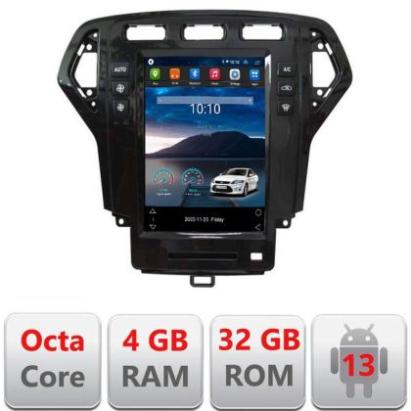 Navigatie tip Tesla Ford Mondeo 2007-2010 radio gps internet 8Core 4G carplay android auto 4+32 kit-tesla-mondeo-07+ED CarStore Technology