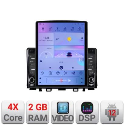 Navigatie Kia Stonic 2016-2020 Android radio gps internet quad core 2+32 ecran vertical 9.7" Kit-Stonic+EDT-E708 CarStore Technology