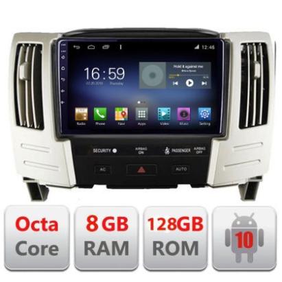 Navigatie Lexus RX300 2003-2008 Android radio gps internet Octa Core 8+128 LTE Kit-RX300+EDT-E609 CarStore Technology