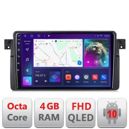 Navigatie BMW Seria 3 E46 B-052 Android Ecran QLED octa core 4+64 carplay android auto KIT-052+EDT-E309V3 CarStore Technology