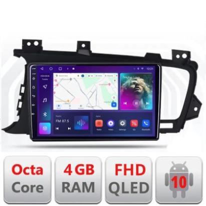 Navigatie Kia Optima 2011-2013 B-091 Android Ecran QLED octa core 4+64 carplay android auto KIT-091+EDT-E309V3 CarStore Technology