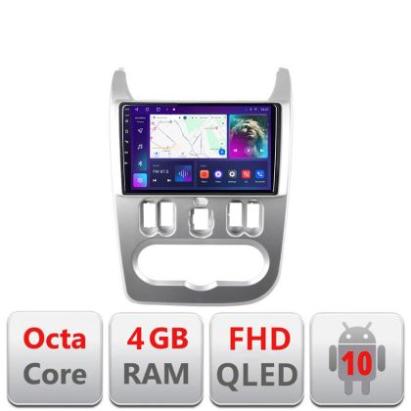 Navigatie Dacia Duster 2010-2012 B-099 Android Ecran QLED octa core 4+64 carplay android auto KIT-099+EDT-E309V3 CarStore Technology