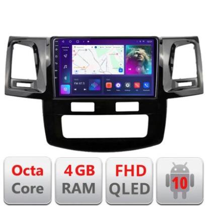 Navigatie Toyota Hilux 2008-2014 B-143 Android Ecran QLED octa core 4+64 carplay android auto KIT-143+EDT-E309V3 CarStore Technology