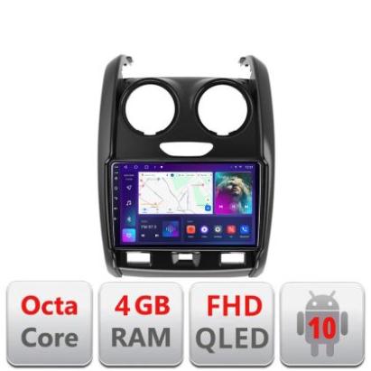 Navigatie Dacia Duster 2012-2019 B-157 Android Ecran QLED octa core 4+64 carplay android auto KIT-157+EDT-E309V3 CarStore Technology