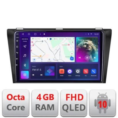 Navigatie Mazda 3 2004-2009 B-161 Android Ecran QLED octa core 4+64 carplay android auto KIT-161+EDT-E309V3 CarStore Technology