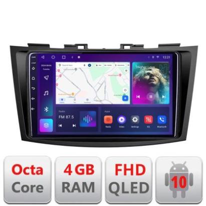 Navigatie Suzuki Swift 2010-2017 B-179 Android Ecran QLED octa core 4+64 carplay android auto KIT-179+EDT-E309V3 CarStore Technology