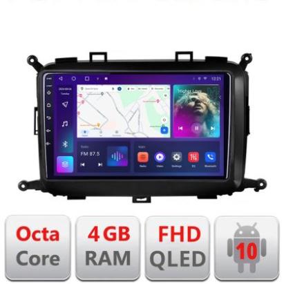 Navigatie Kia Carens 2013-2018 B-2023 Android Ecran QLED octa core 4+64 carplay android auto KIT-2023+EDT-E309V3 CarStore Technology