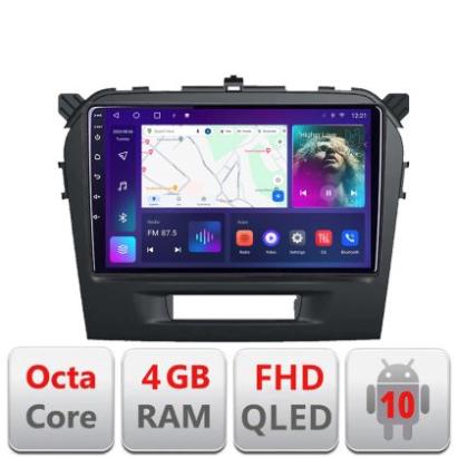 Navigatie Suzuki Grand Vitara 2016- B-2265 Android Ecran QLED octa core 4+64 carplay android auto KIT-2265+EDT-E309V3 CarStore Technology
