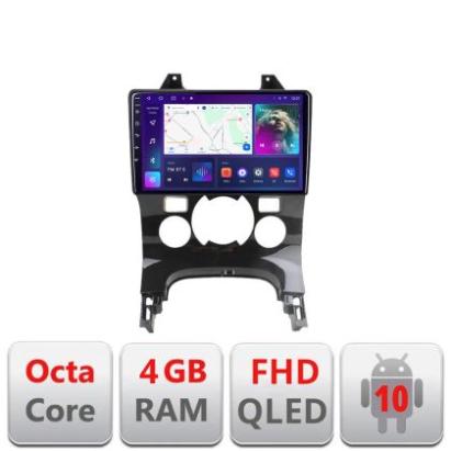 Navigatie Peugeot 3008 Quad Core B-323 Android Ecran QLED octa core 4+64 carplay android auto KIT-323+EDT-E309V3 CarStore Technology