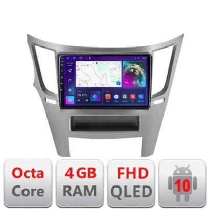 Navigatie Subru Legacy 2010-2015 B-458 Android Ecran QLED octa core 4+64 carplay android auto KIT-458+EDT-E309V3 CarStore Technology