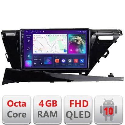 Navigatie Toyota Camry 2017-2021 V1 Android Ecran QLED octa core 4+64 carplay android auto kit-camry-2018+EDT-E310V3 CarStore Technology