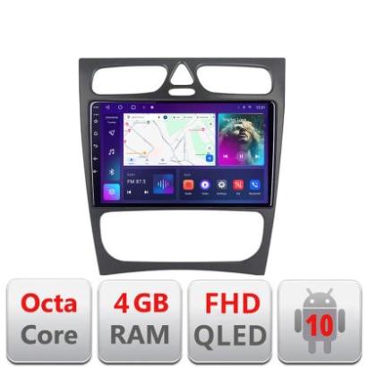 Navigatie Mercedes C W203 2001-2007 B-clk Android Ecran QLED octa core 4+64 carplay android auto kit-clk+EDT-E309V3 CarStore Technology