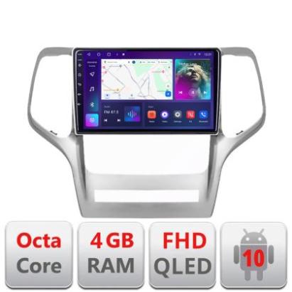 Navigatie Jeep Gran Cherokee 2011-2013 B-GRCHE Android Ecran QLED octa core 4+64 carplay android auto KIT-grche+EDT-E309V3 CarStore Technology