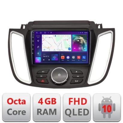 Navigatie Ford Kuga 2015-2020 SYNC2 si SYNC3 Android Ecran QLED octa core 4+64 carplay android auto KIT-kuga+EDT-E309V3 CarStore Technology