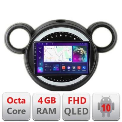 Navigatie Mini 2011-2015 sistem CIC Android Ecran QLED octa core 4+64 carplay android auto KIT-mini-02+EDT-E309V3 CarStore Technology