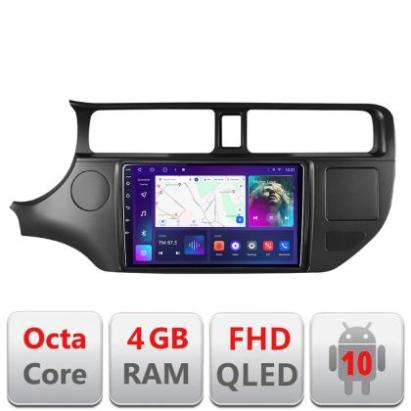 Navigatie Kia Rio 2011-2014 B-rio-11 Android Ecran QLED octa core 4+64 carplay android auto kit-rio-11+EDT-E309V3 CarStore Technology