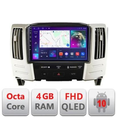 Navigatie Lexus RX300 2003-2008 Android Ecran QLED octa core 4+64 carplay android auto KIT-RX300+EDT-E309V3 CarStore Technology