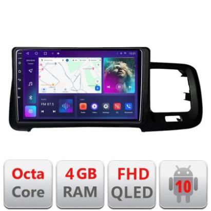 Navigatie Volvo S60 2008-2014 B-s60-08 Android Ecran QLED octa core 4+64 carplay android auto kit-s60-08+EDT-E309V3 CarStore Technology