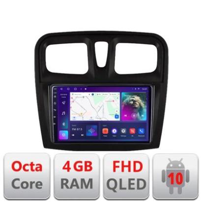 Navigatie Dacia Sandero 2012-2020 var B Android radio gps internet Octa core 4+64 kit-sandero-variantb+EDT-E309V3 CarStore Technology