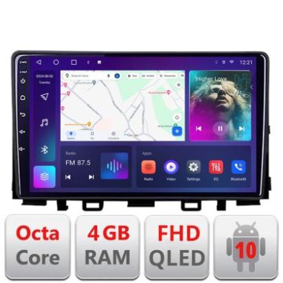 Navigatie Kia Stonic 2016-2020 Android Ecran QLED octa core 4+64 carplay android auto KIT-stonic+EDT-E309V3 CarStore Technology