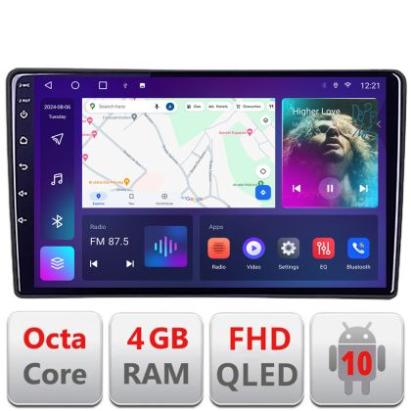 Navigatie Fiat Tipo 2020- Android Ecran QLED octa core 4+64 carplay android auto KIT-tipo2022+EDT-E309V3 CarStore Technology