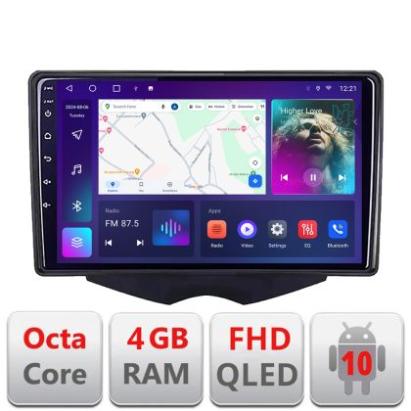 Navigatie Hyundai Veloster Android Ecran QLED octa core 4+64 carplay android auto kit-veloster+EDT-E309V3 CarStore Technology
