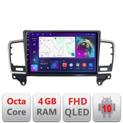 Navigatie Mercedes ML W166 NTG4.5 B-W166 Android Ecran QLED octa core 4+64 carplay android auto KIT-w166+EDT-E309V3 CarStore Technology