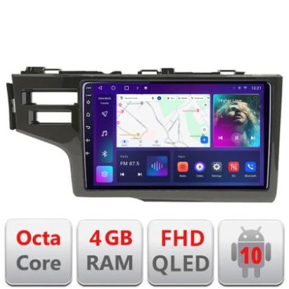 Navigatie Honda Fit 2014-2019 Android radio gps internet quad core 4+64 carplay android auto Kit-fit-14+EDT-E309v3 CarStore Technology