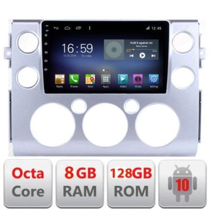 Navigatie Toyota FJ Cruiser 2006-2020 Android radio gps internet Octa Core 8+128 LTE Kit-fj-cruiser+EDT-E609 CarStore Technology