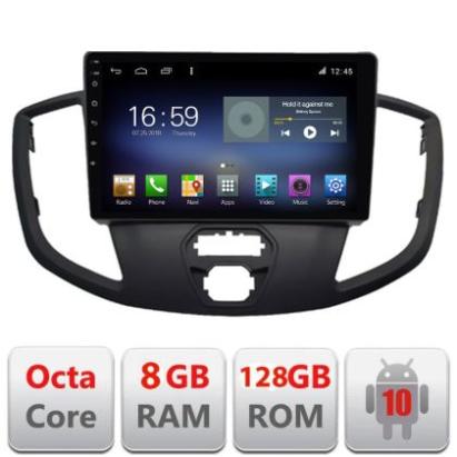 Navigatie Ford Transit V363 2015-2021 Android radio gps internet Octa Core 8+128 LTE Kit-custom+EDT-E609 CarStore Technology