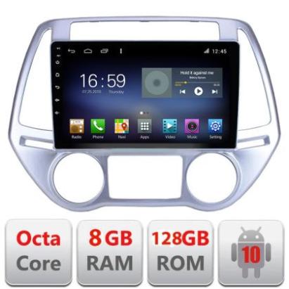 Navigatie HHyundai I20 2011-2014 manual si automat Android radio gps internet Octa Core 8+128 LTE Kit-i20-2012+EDT-E609 CarStore Technology