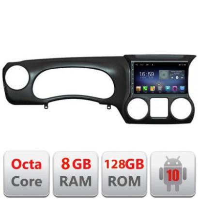 Navigatie Jeep Wrangler 2014-2016 Android radio gps internet Octa Core 8+128 LTE Kit-wr-15+EDT-E610 CarStore Technology